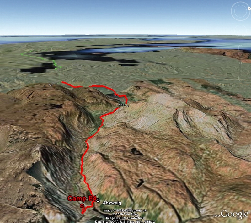 Kintail Tag6 Topo.jpg - Kintail Tag 6 (Camp 6, Glen Elchaig - Ardelve)